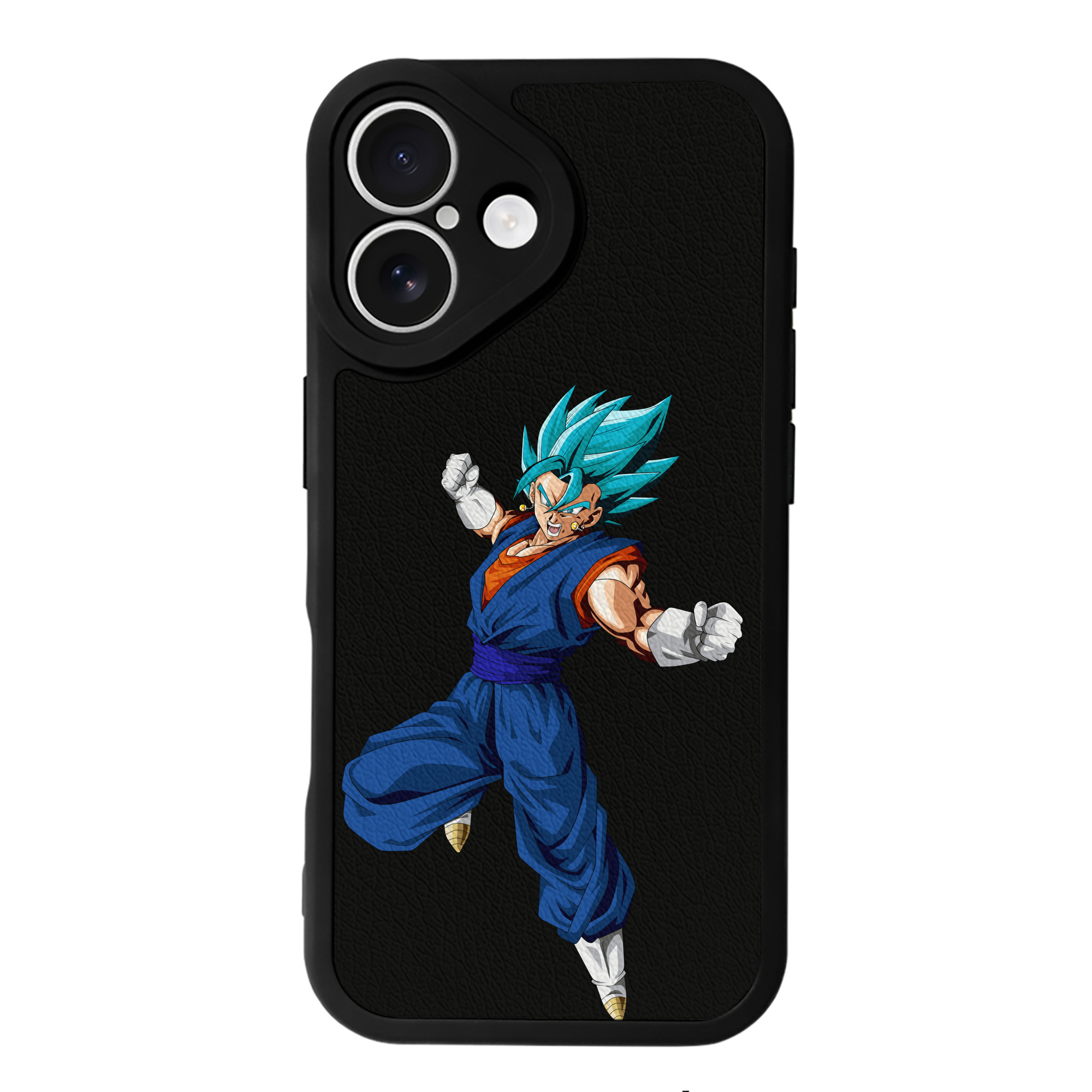 （画像用） ドラゴンボール ベジット DRAGON BALL Vegetto 【iPhone 16シリーズ対応】シリコンスマホケース（レザー調） 材質：シリコン